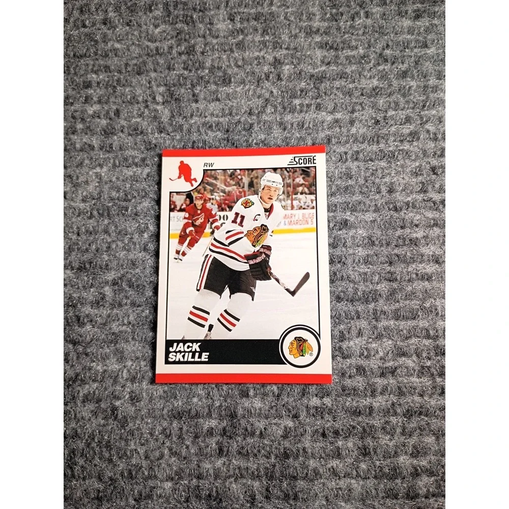 2010 Score Chicago Blackhawks Jack Skille Hockey Card #133